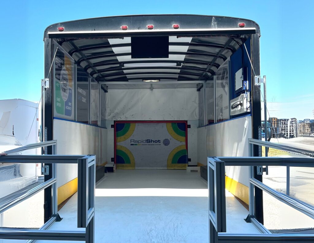 RapidShot Mobile Trailer: A Complete Hockey Training Facility on Wheels