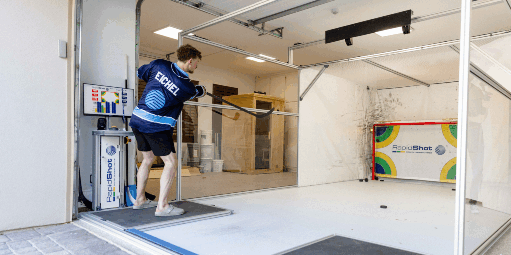 RapidShot Core Model: Elite Hockey Training for Home and Studio